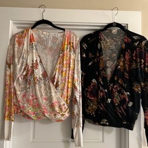 2 Anthropologie tops